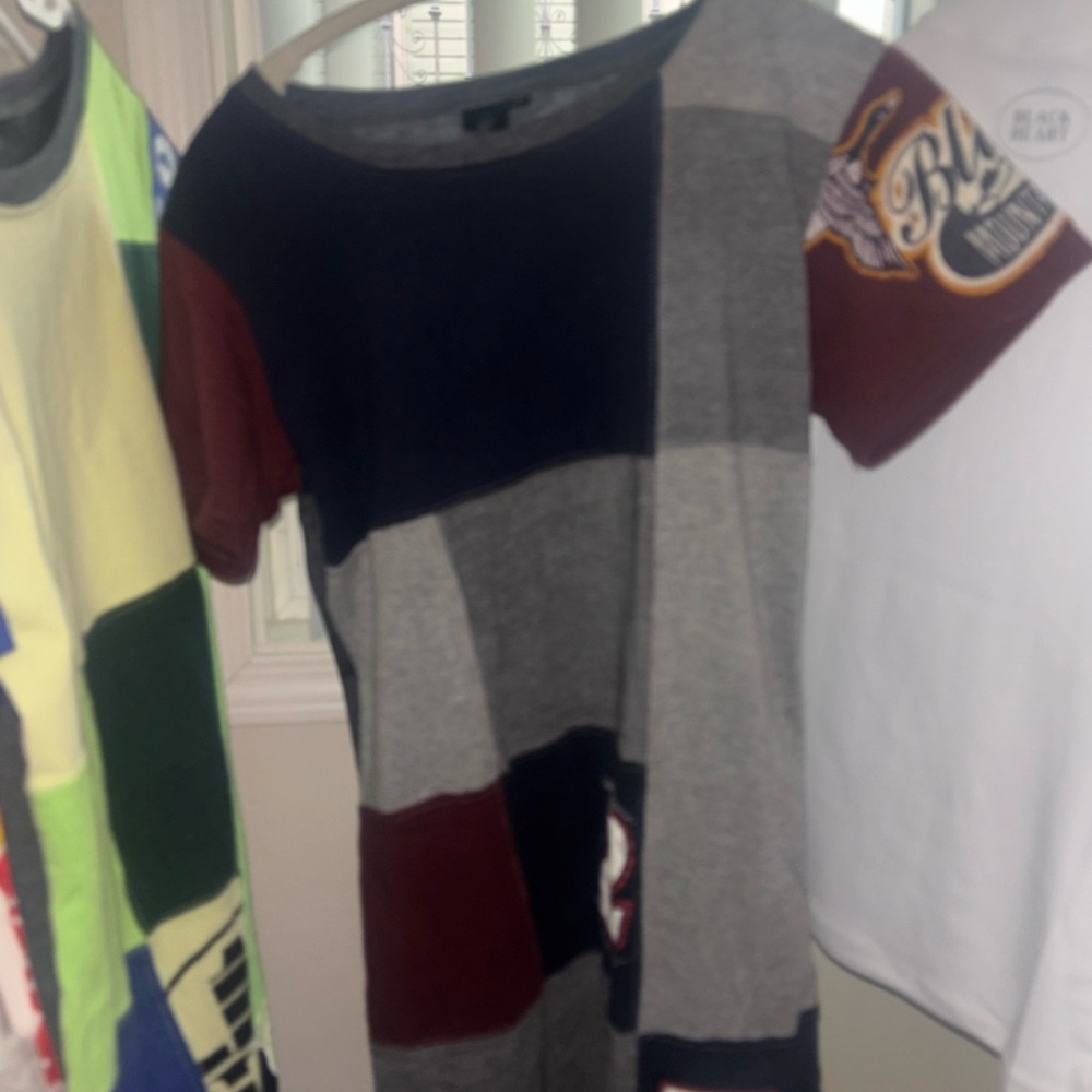 Colorblock Patchwork Dress